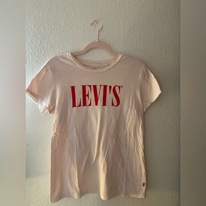 Levis Pink Womens Tshirt